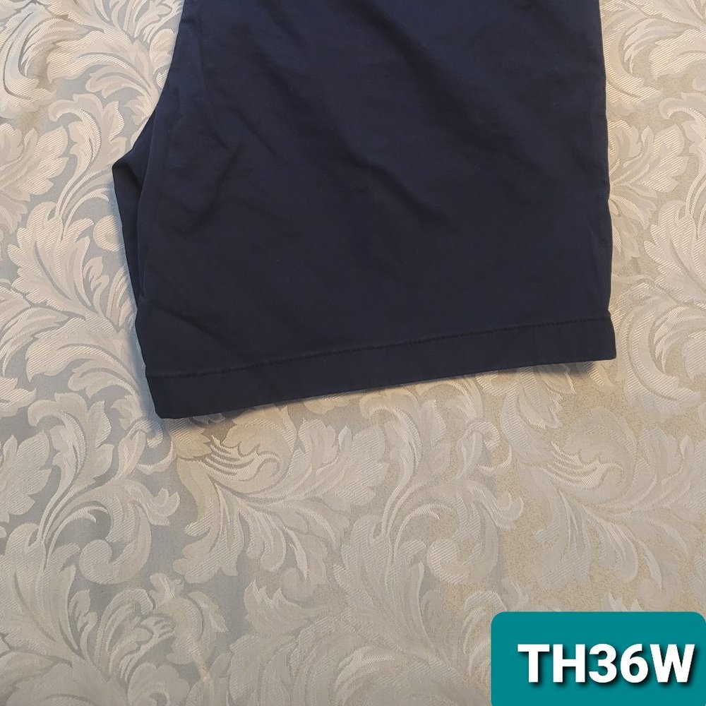 TOMMY HILFIGER 7'' STRECH CASUAL CHINP SHORTS NAVY